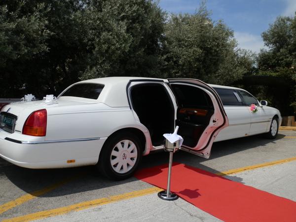 VIP limousine wedding service